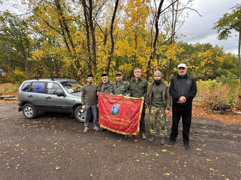 Гуманитарная помощь для бойцов батальона «Каспий»