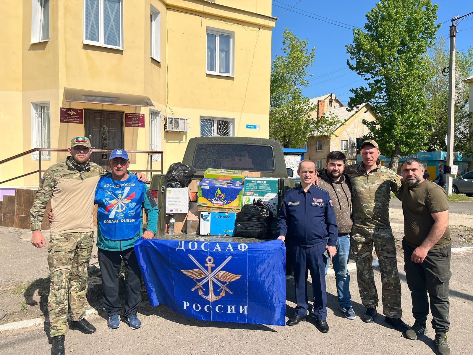 Кизилюртовцы доставили гумпомощь в зону СВО