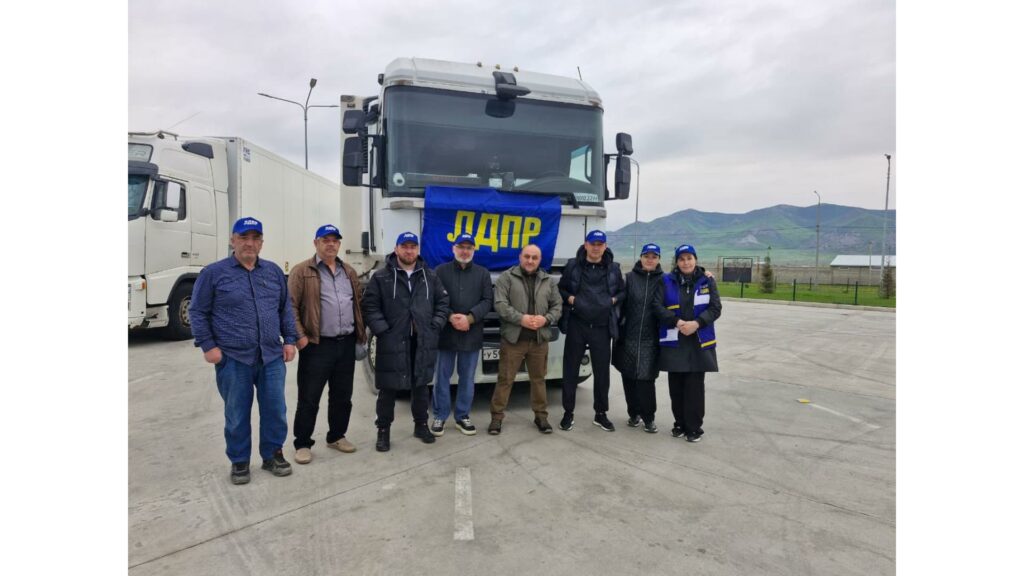 80 тонн гумпомощи из РД отправили ЛДПР в зону СВО
