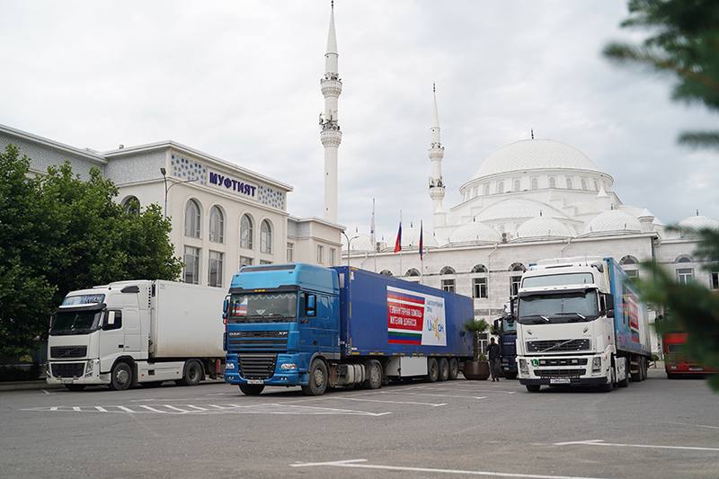 Минтранс перевёз в новые регионы России более 35 тонн гуманитарной помощи