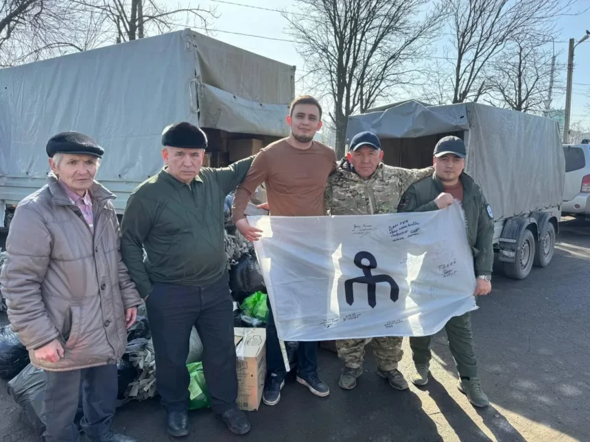 Ногайский район доставил гуманитарный груз военнослужащим в зону СВО